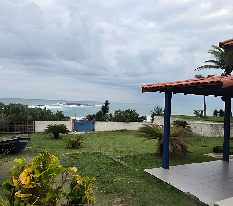 Casa Pé na Areia, Praia de Itaúna, Saquarema, Rj.