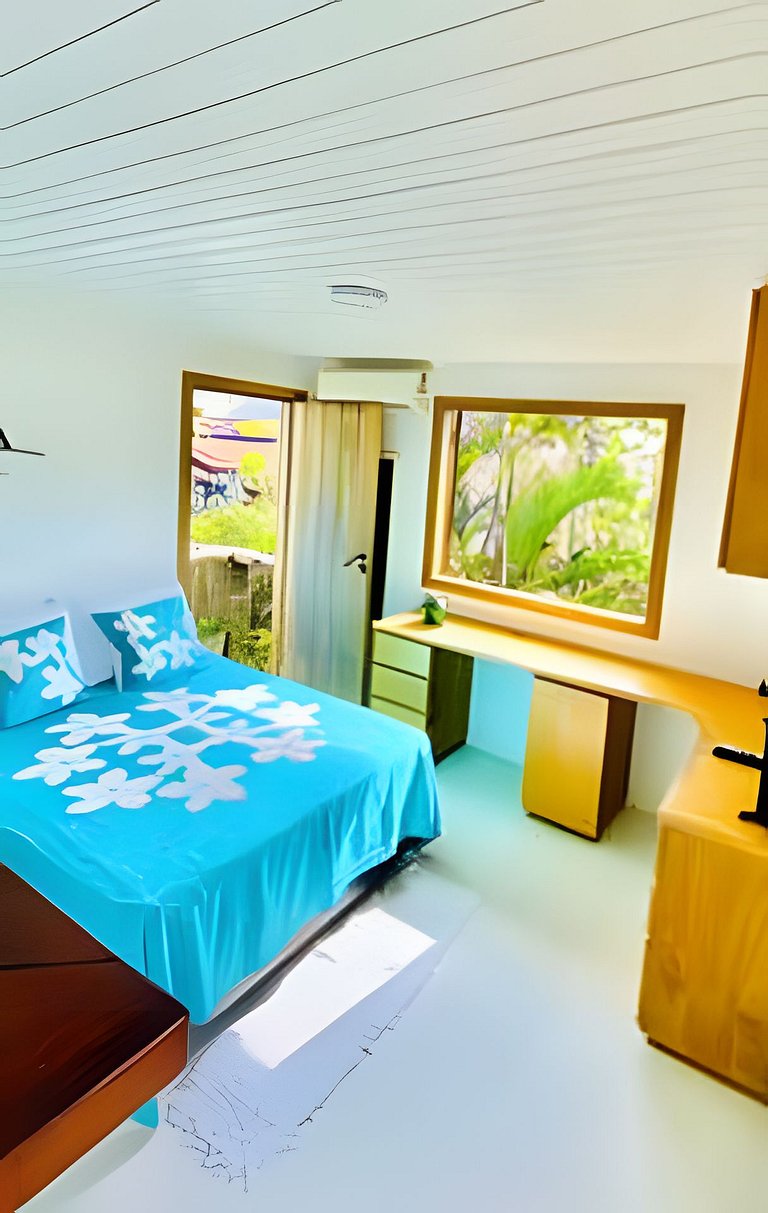 Studio Surf Praia pé na areia, em Divino Recanto