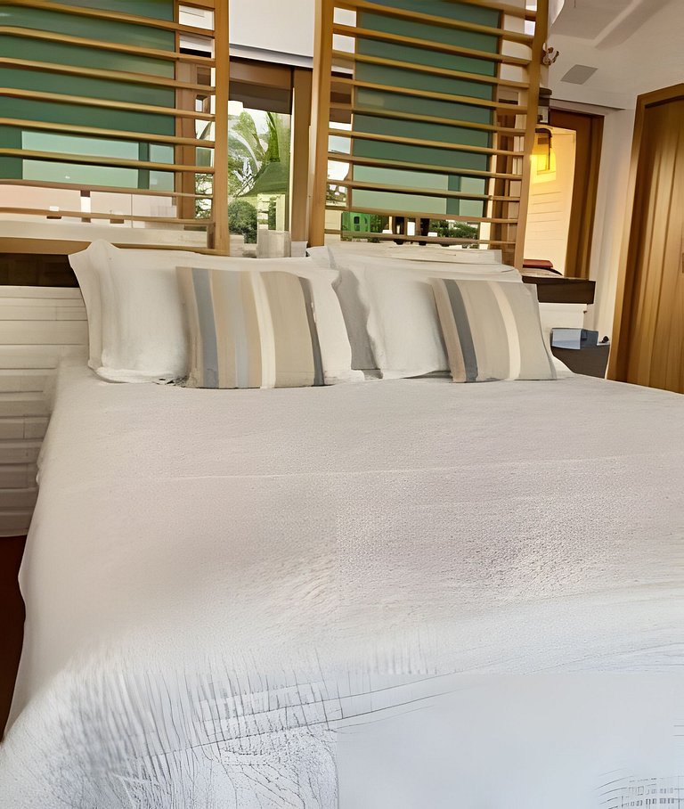 Suíte Praia em Divino Recanto Pé na areia