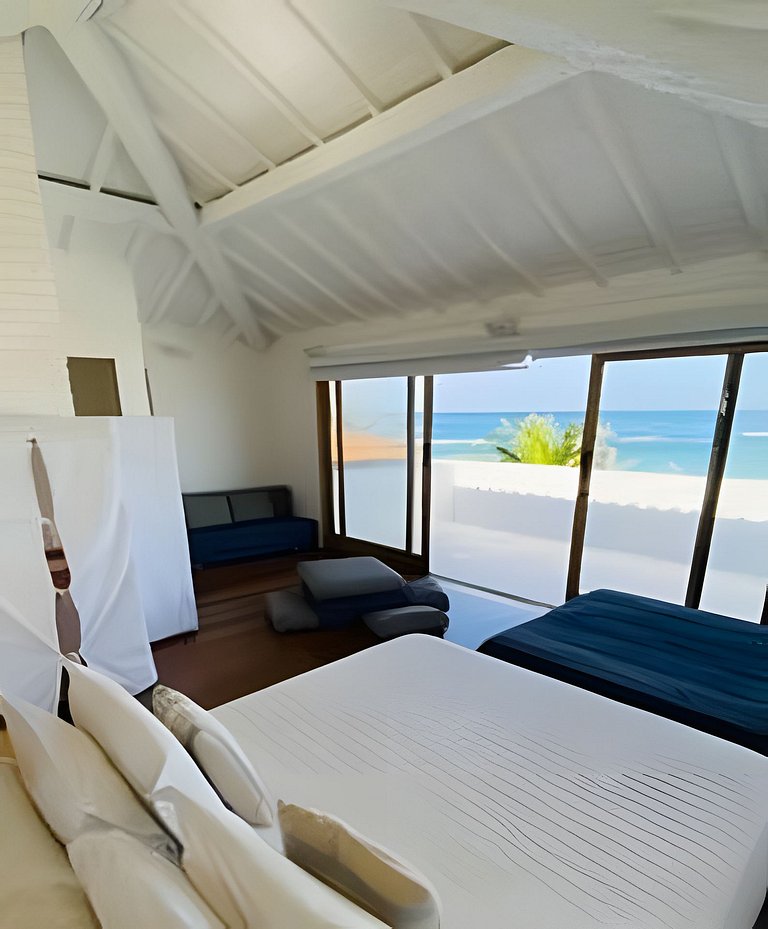 Suíte Praia em Divino Recanto Pé na areia