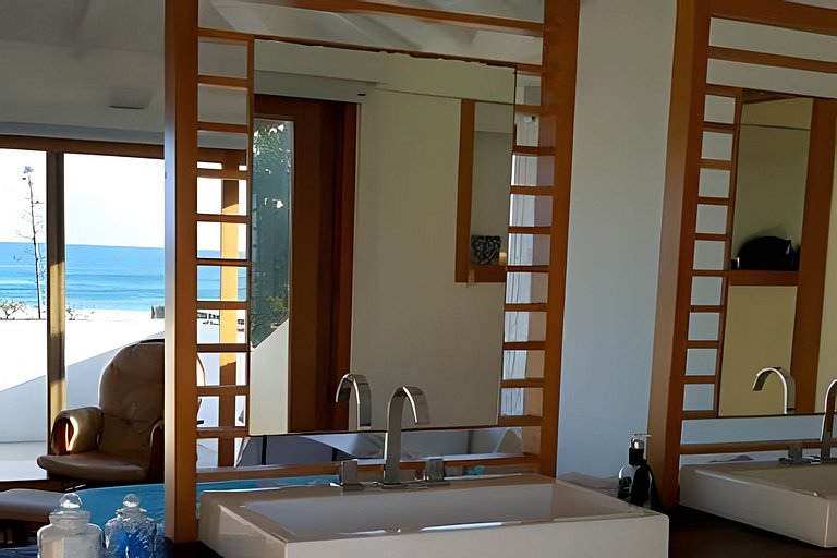 Suíte Praia em Divino Recanto Pé na areia