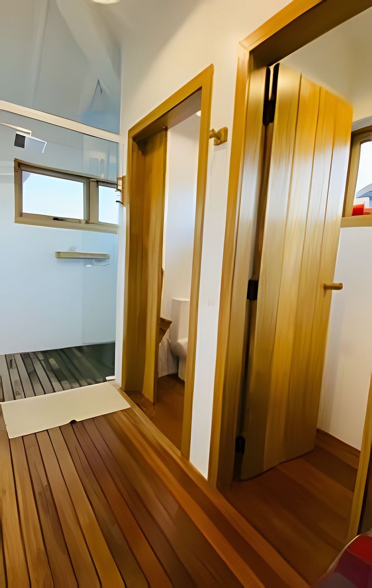 Suíte Praia em Divino Recanto Pé na areia