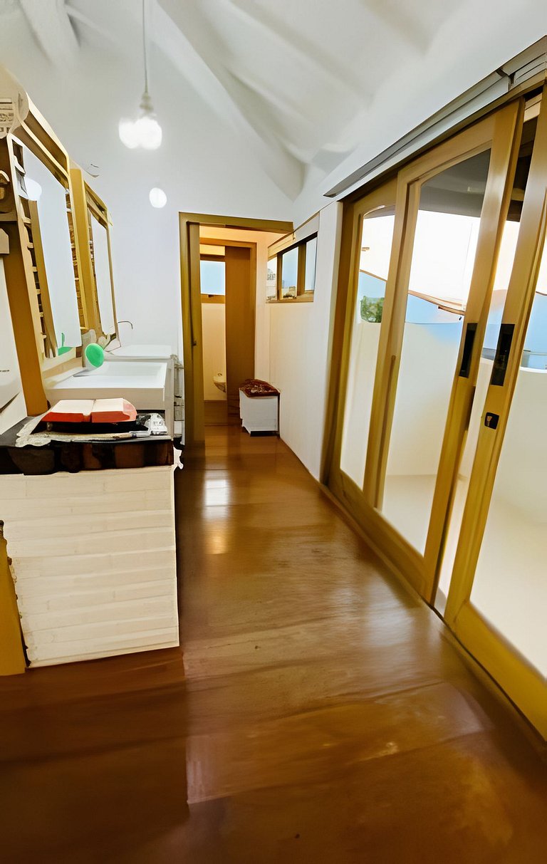 Suíte Praia em Divino Recanto Pé na areia