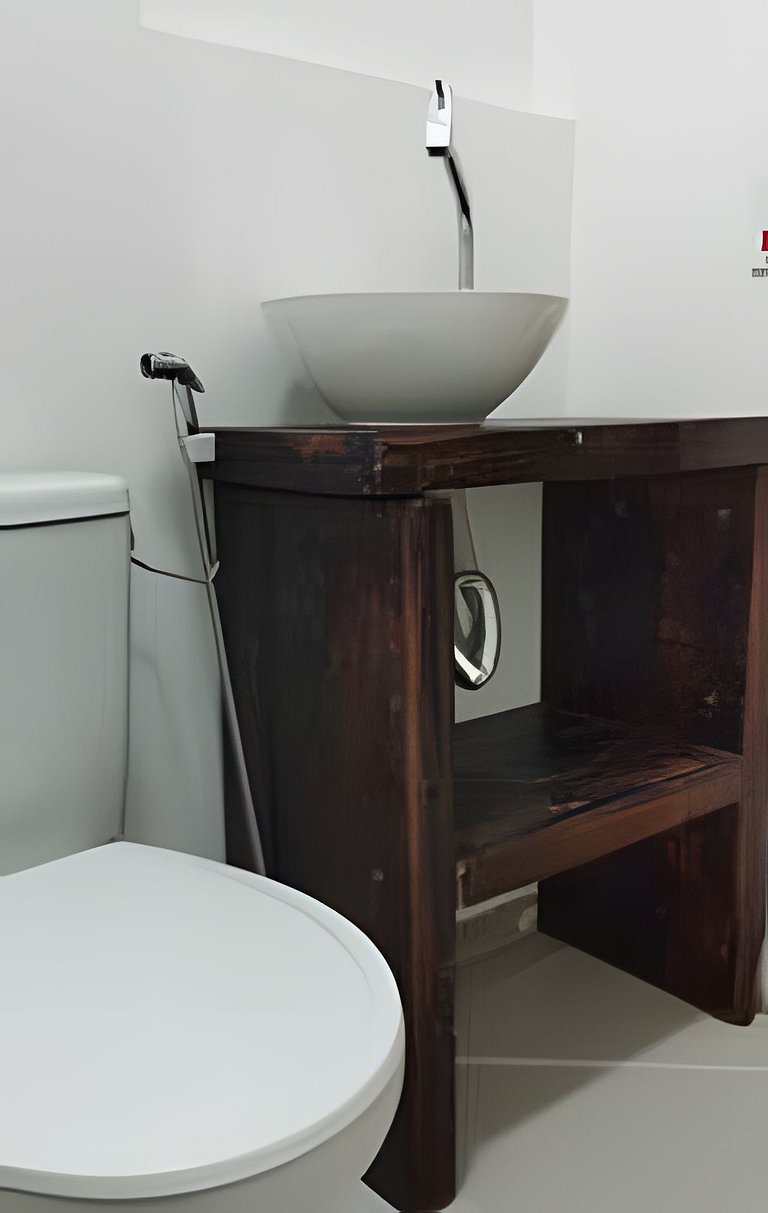 Chalé Surf - Pé na areia praia de Itaúna