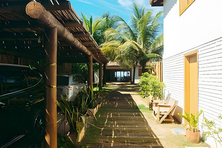 Chalé Surf - Pé na areia praia de Itaúna